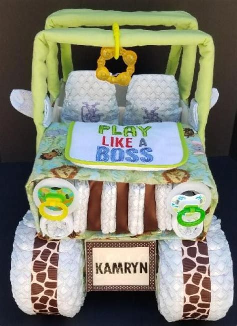 diaper cake jungle|luvs diaper cake.